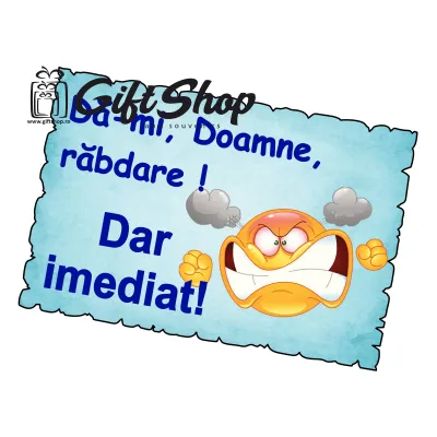 Da-mi doamne rabdare, magnet frigider mgs081